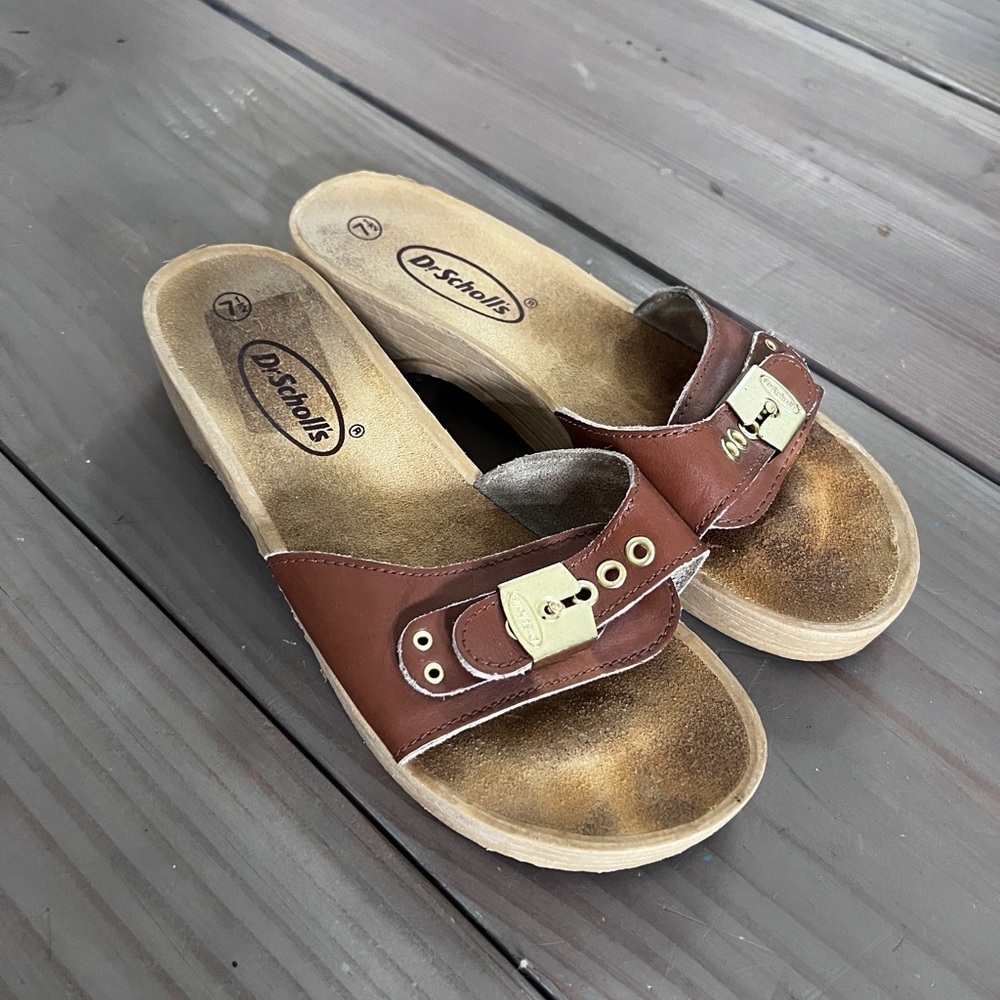 Dr. Scholl’s Sandal in Tan Sz 7.5 - Picture 3 of 11